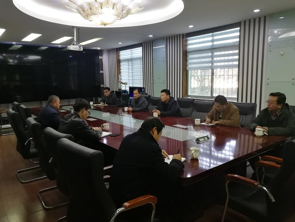 济南市长清区副区长丁勇来山东米兰官方web站集团调研