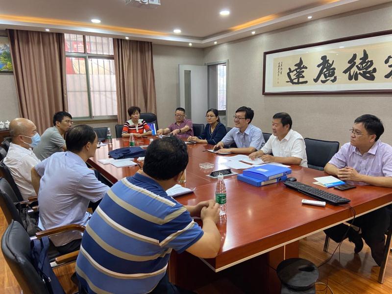 省总工会联合调研组来米兰官方web站集团调研